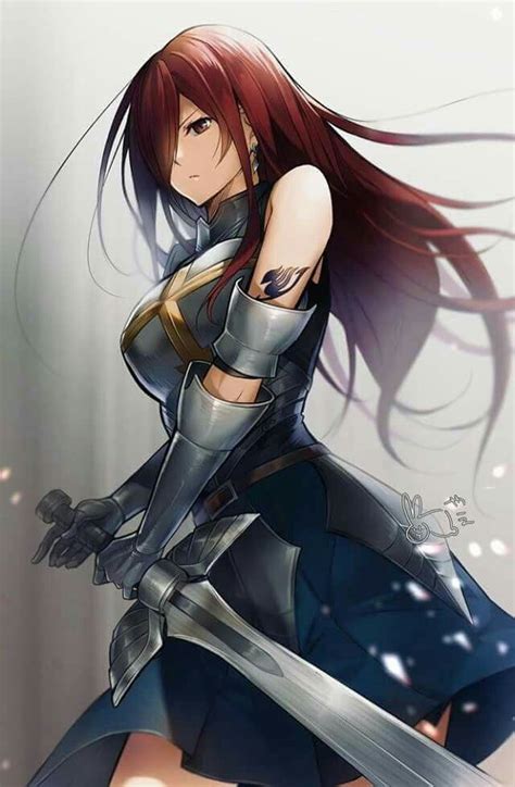 erza hent|Erza Scarlet (DEADMANNART) : r/FairyTail.